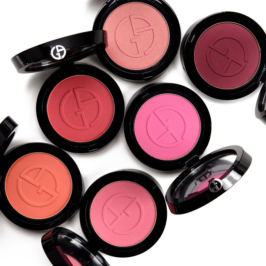 Giorgio Armani Glow Blush Swatches