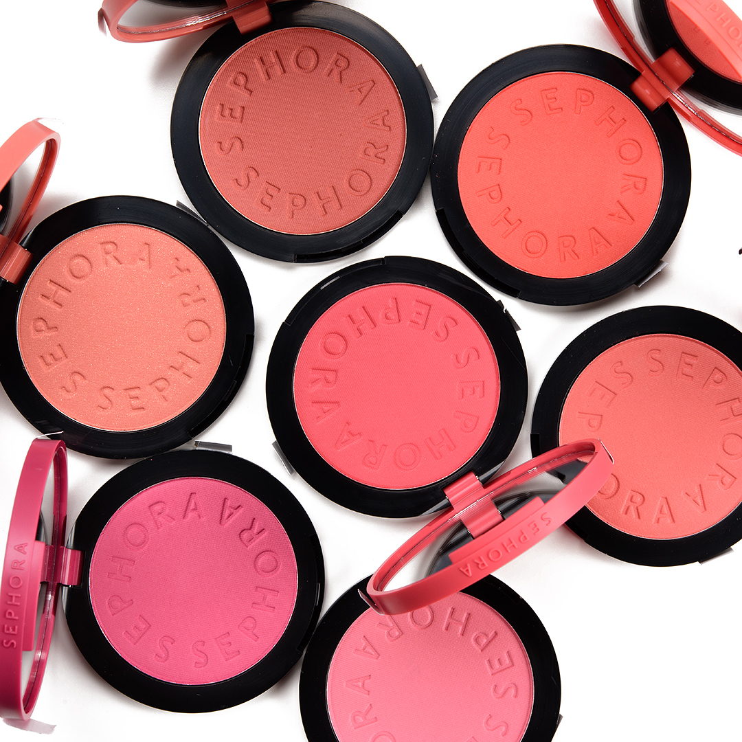 Sephora Collection Colorful Blushes Swatches (2023)