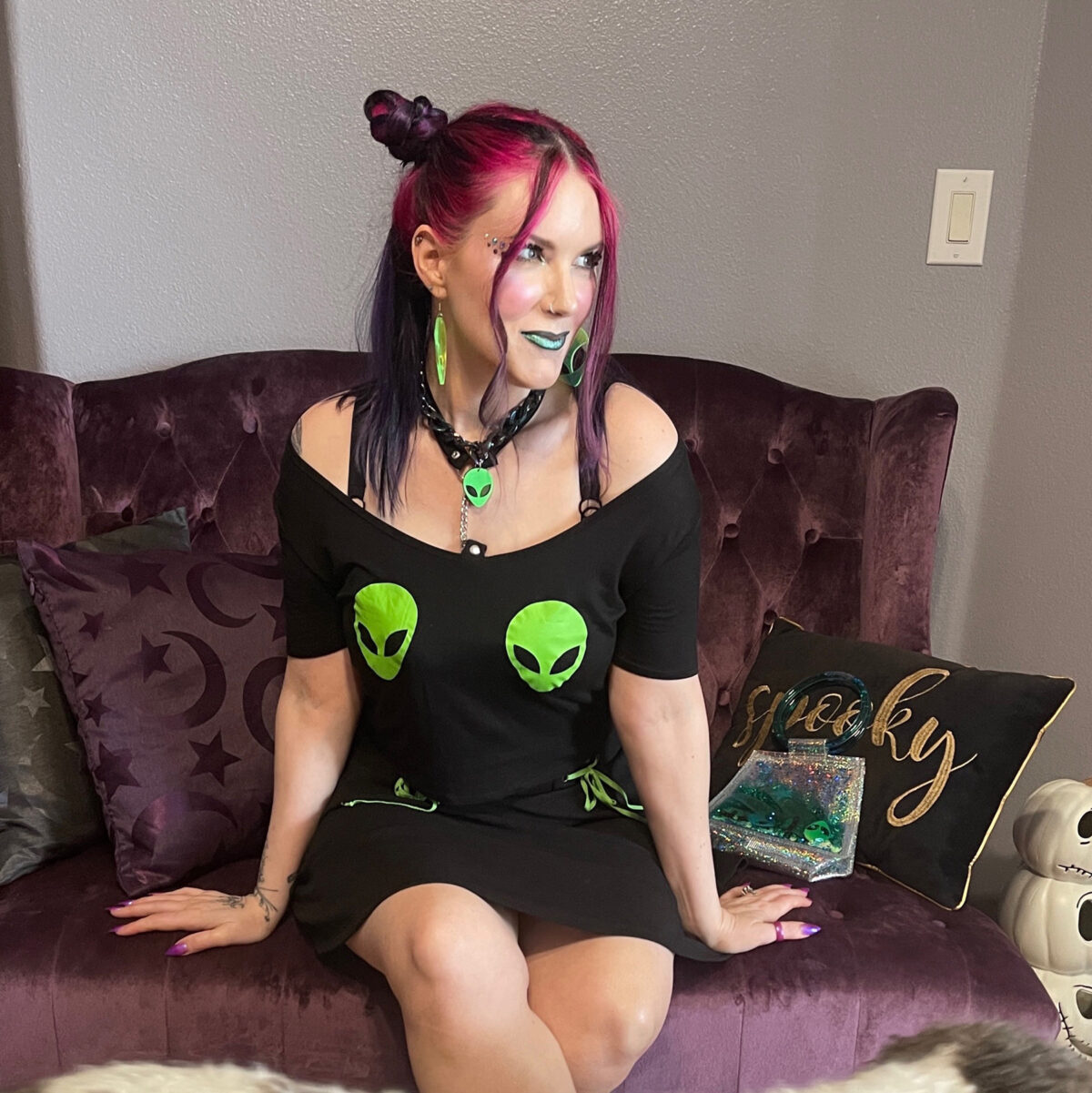 Alien Festival Fashion Outfit