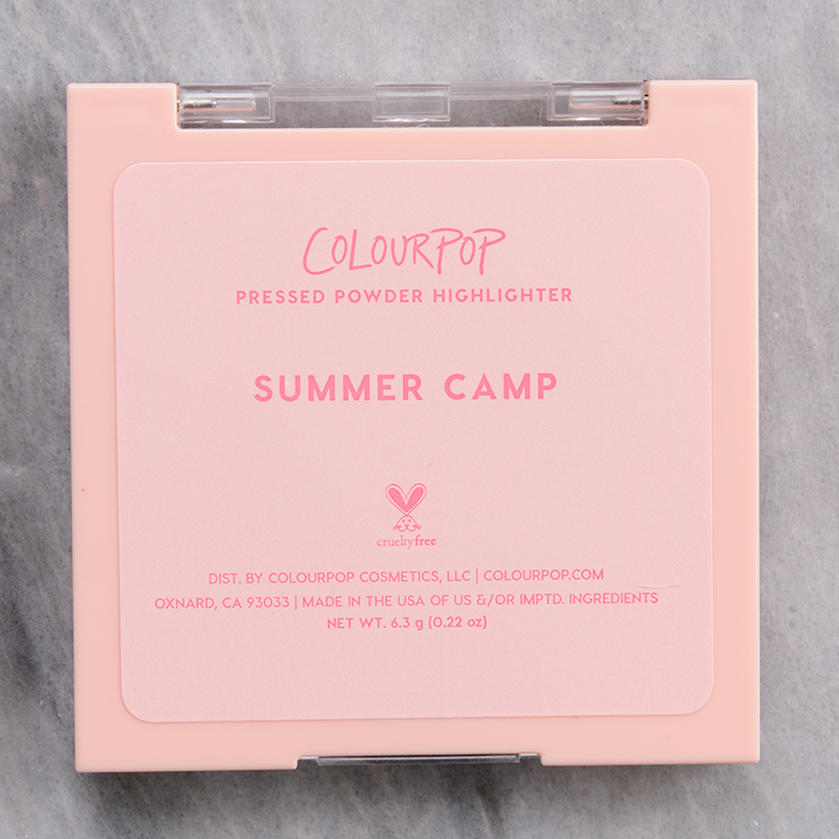 ColourPop Summer Camp Pressed Powder Highlighter