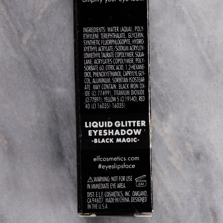 elf Black Magic Liquid Glitter Eyeshadow