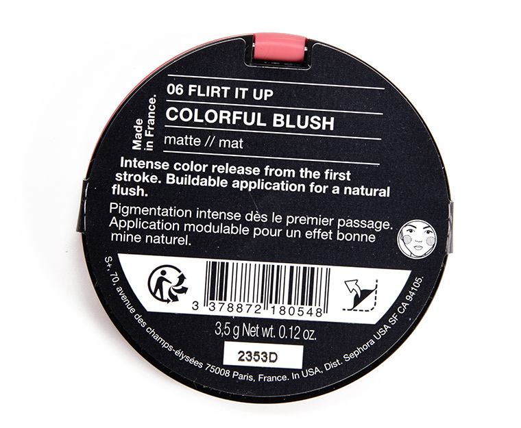 Sephora Flirt It Up Colorful Blush