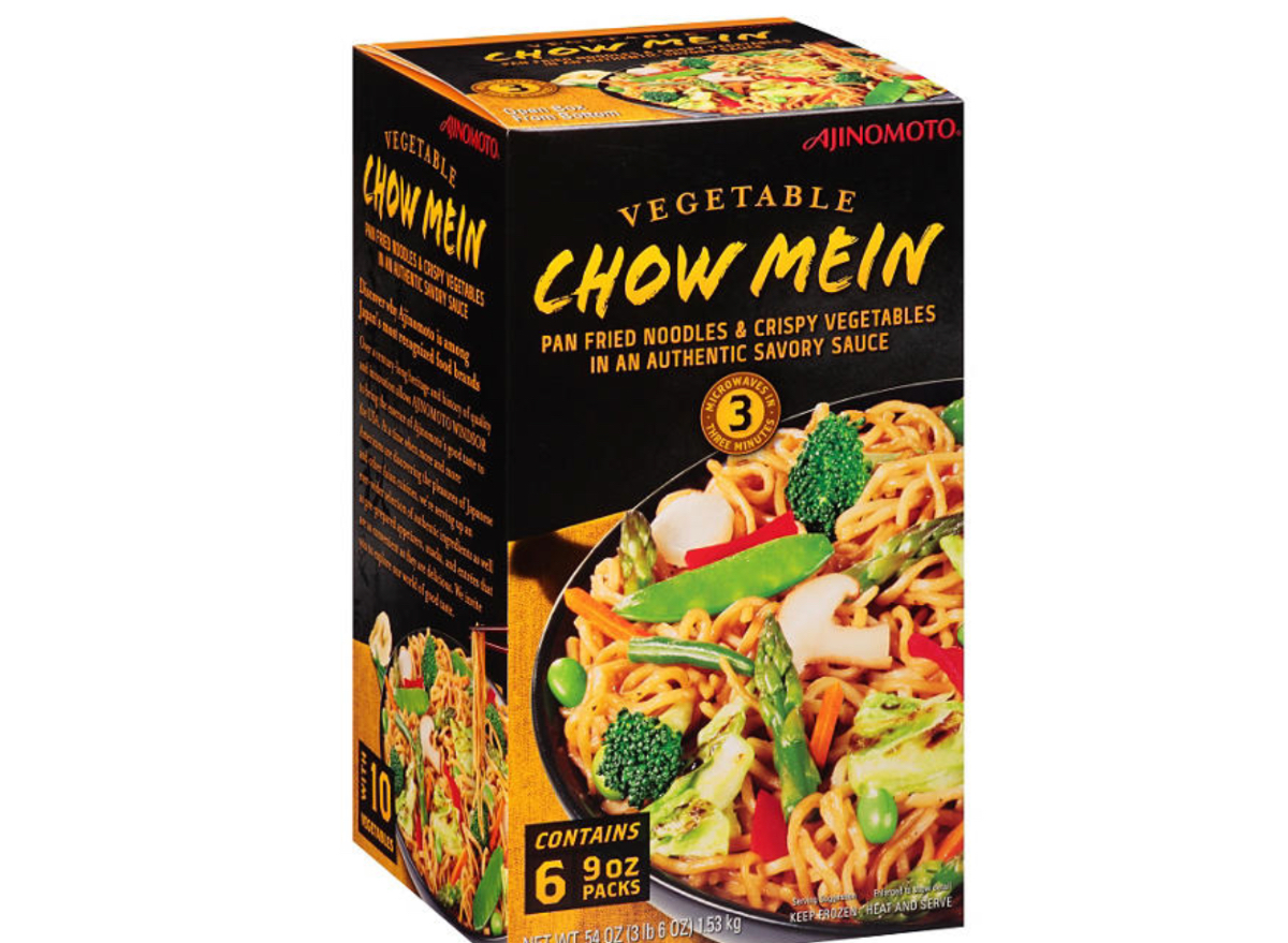 ajinomoto vegetable chow mein