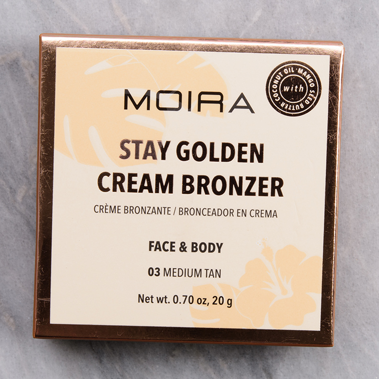 Moira Medium Tan Stay Golden Cream Bronzer