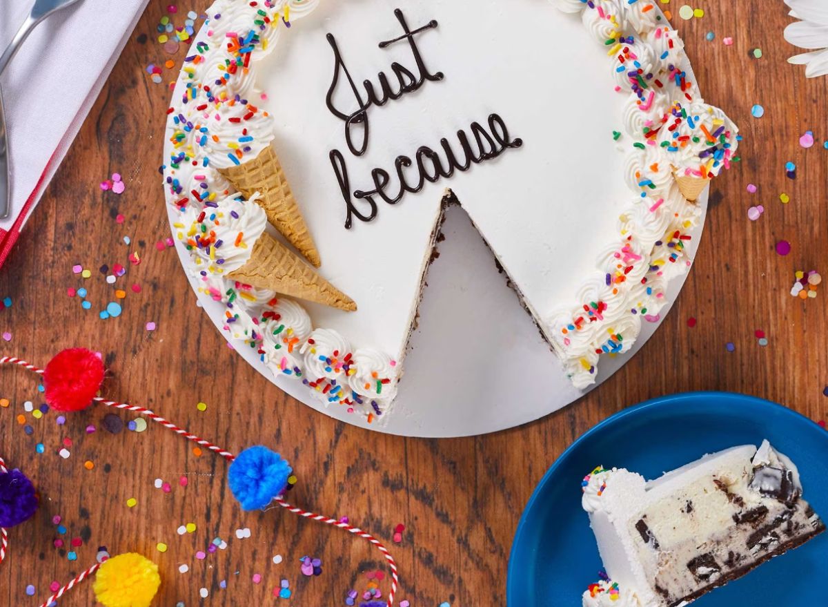 Ben & Jerry's ice cream cake