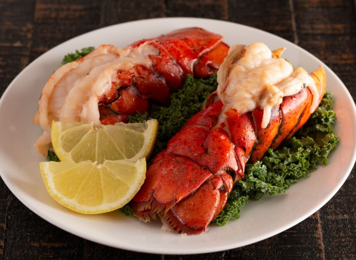 Sous Vide Lobster Tails with Lemon Butter