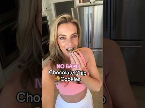 NO BAKE Chocolate Chip Cookies