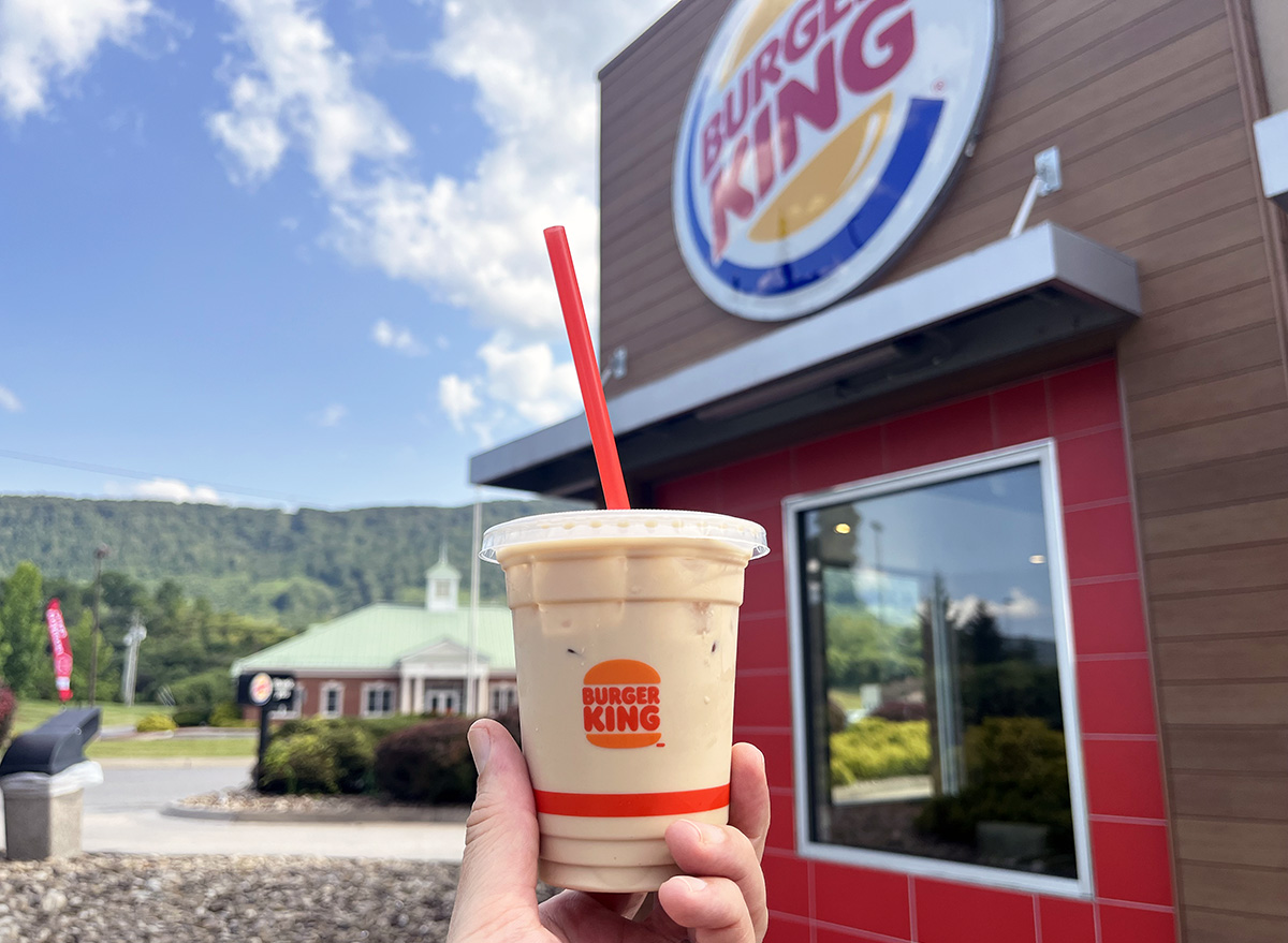 Iced Coffee at Burger King