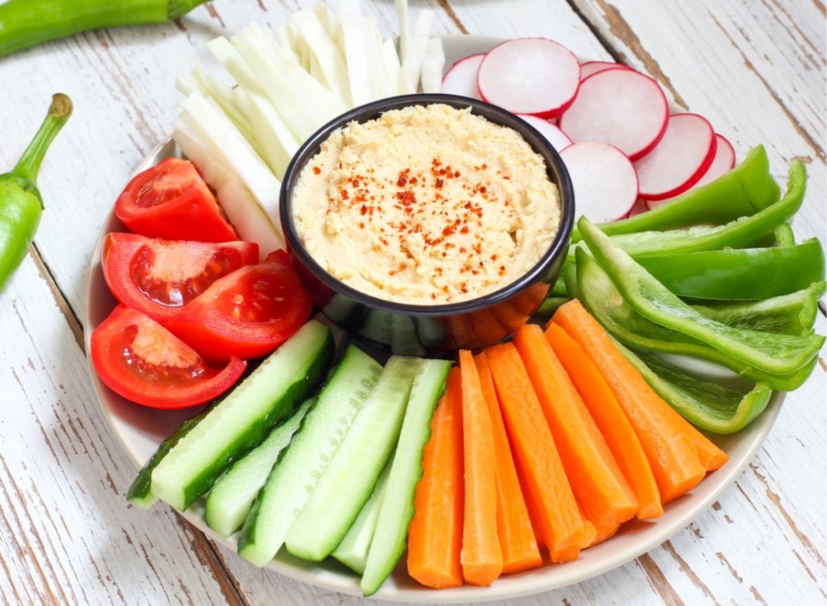 hummus plate