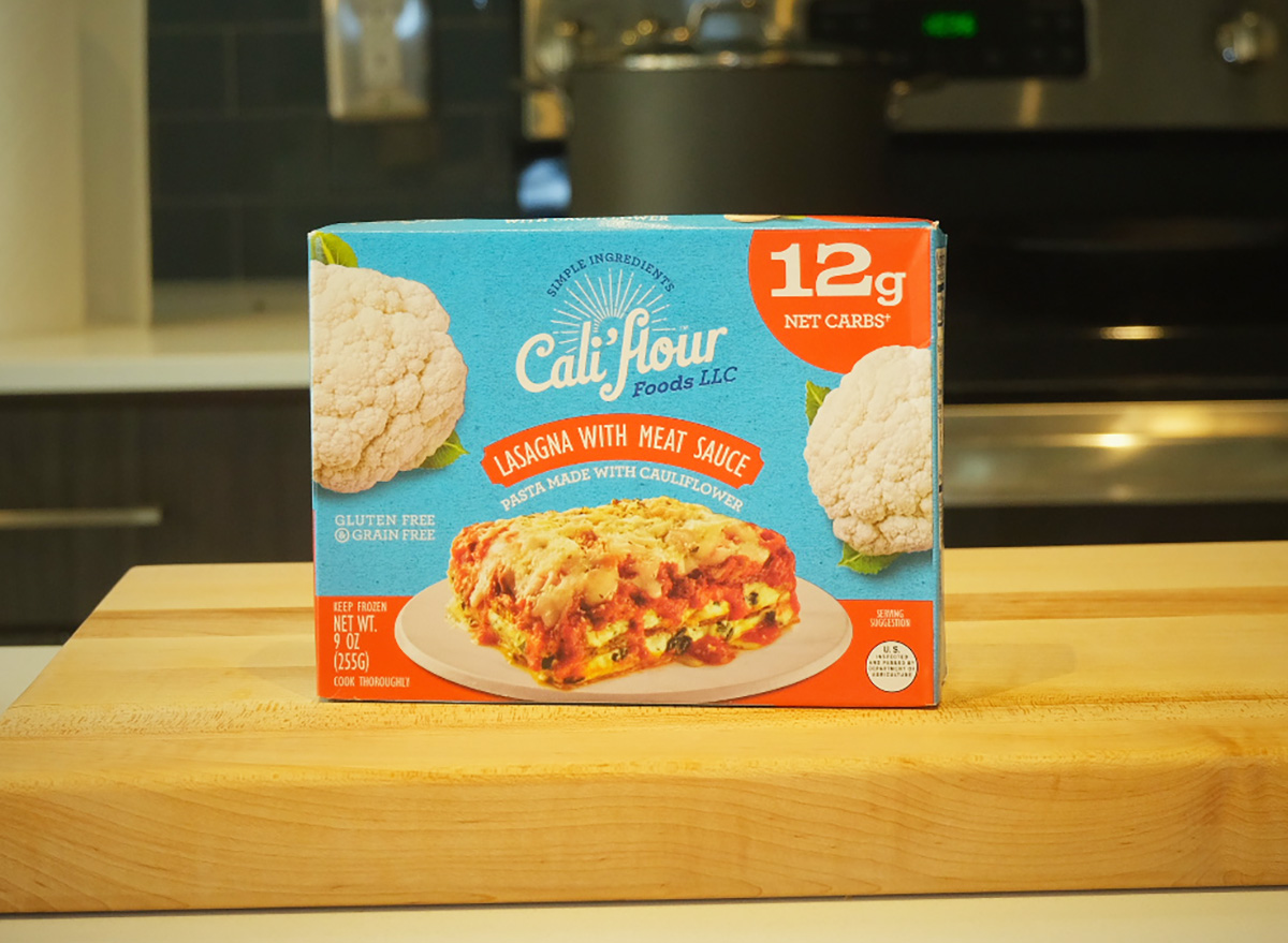 Cali-Flour Meat Lasagna