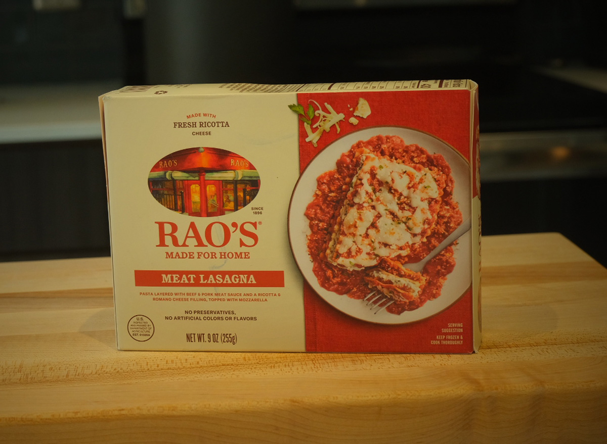 Rao's Meat Lasagna