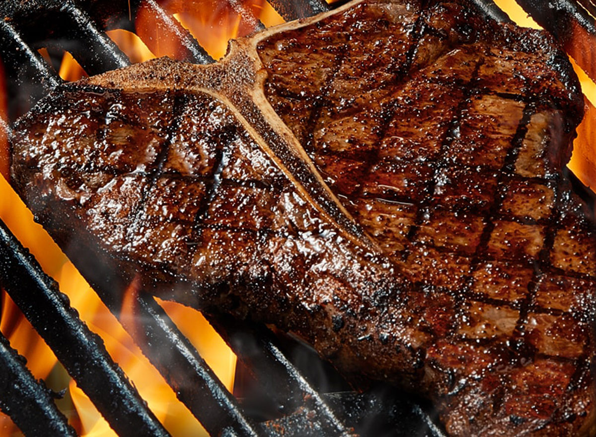 longhorn steakhouse fire grilled t bone steak