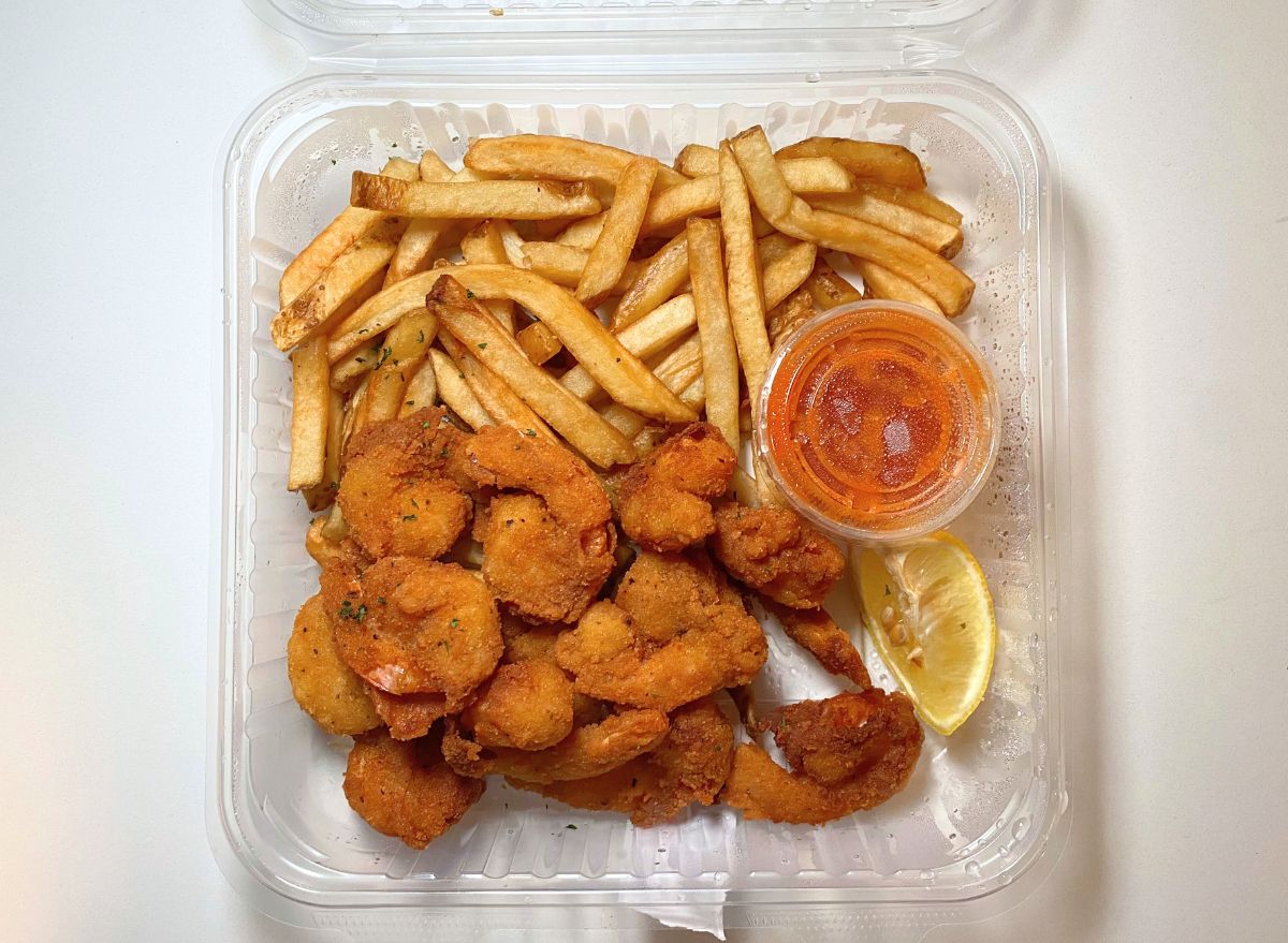 TGI Fridays fried shrimp