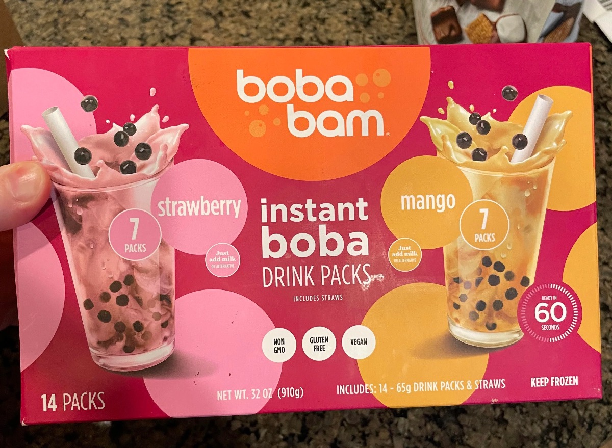 boba bam instant drink packs