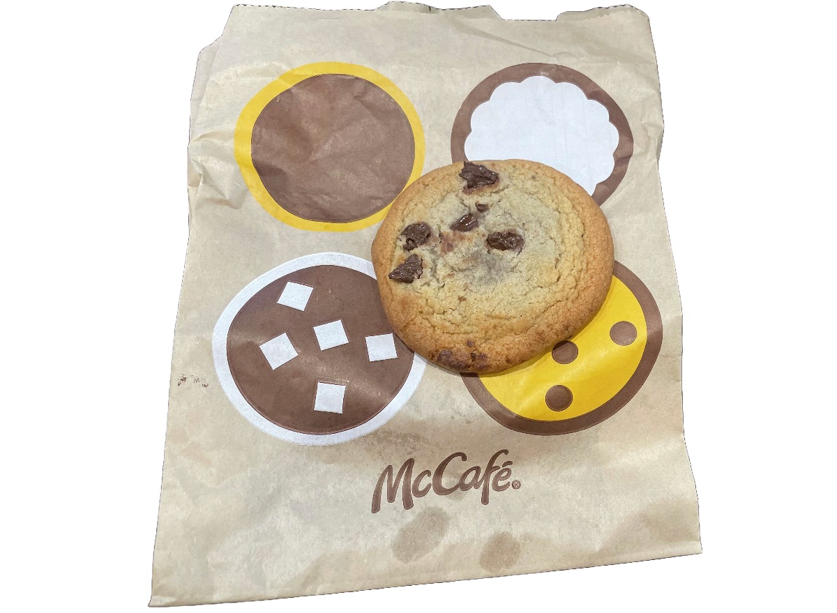 mcdonalds cookie