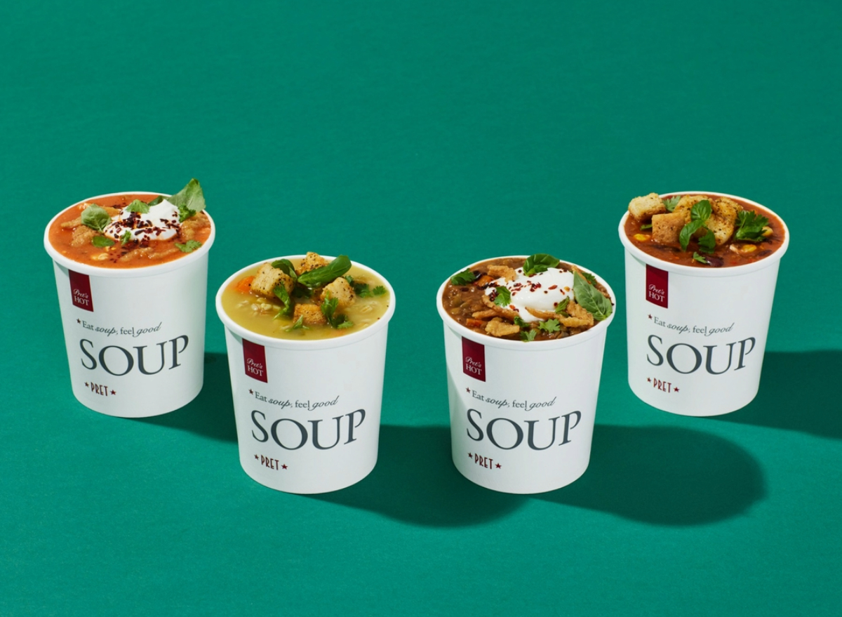 pret a manger soups