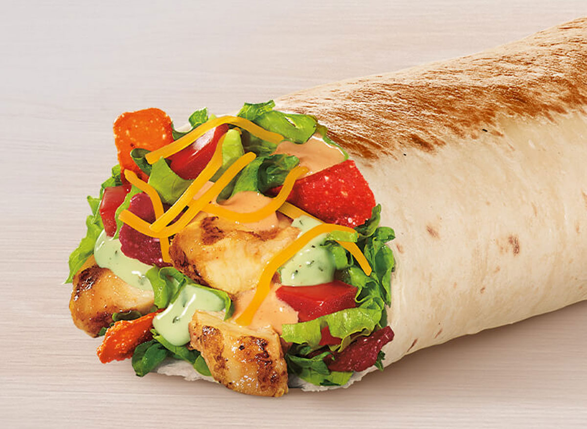 Taco Bell Chipotle Ranch Grilled Chicken Burrito