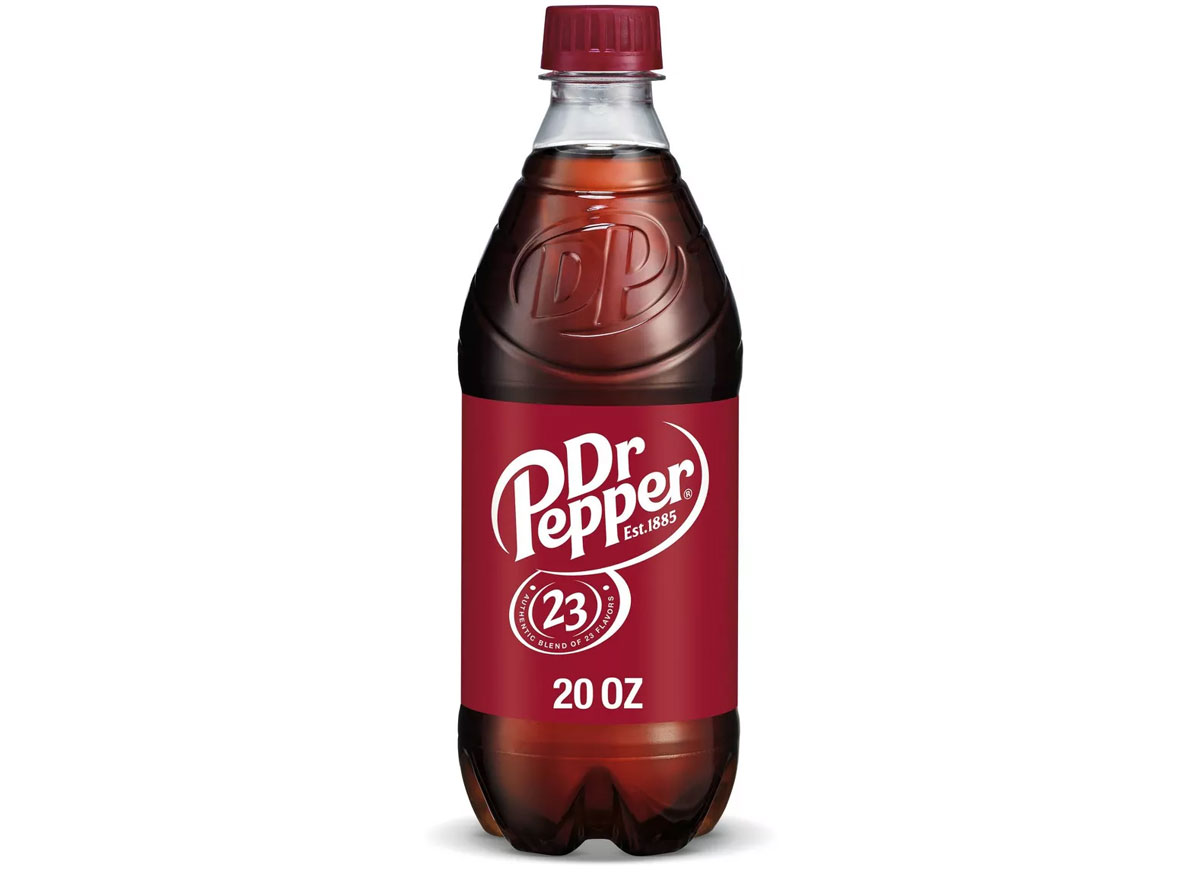 dr pepper bottle