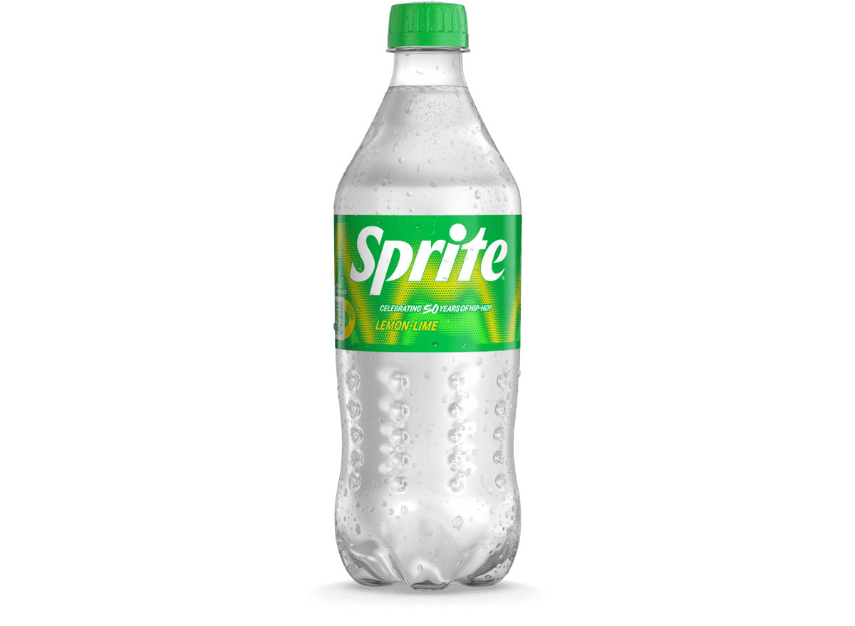 sprite soda bottle