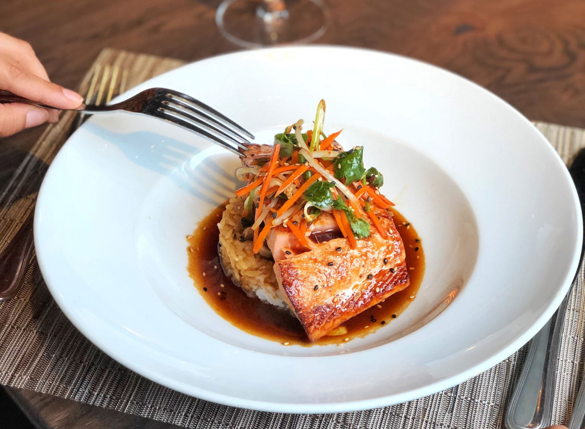 ocean prime teriyaki salmon