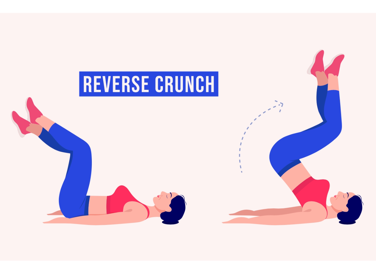 reverse crunches