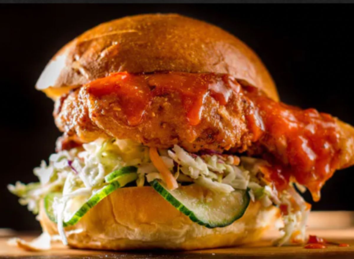 Mighty Quinn's Crispy Chicken Sandwich