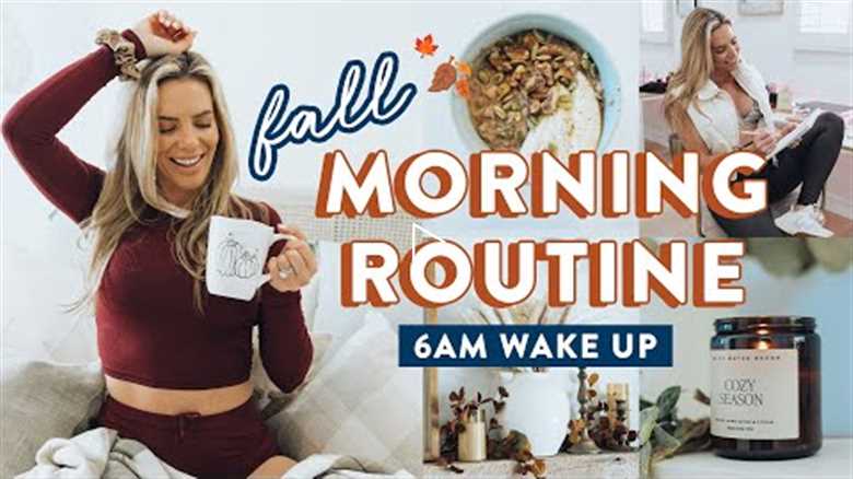 my fall morning routine 🍁 | healthy & productive habits to become HER
