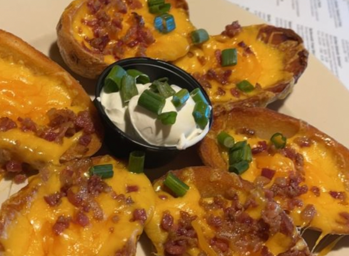 ocharley's loaded potato skins