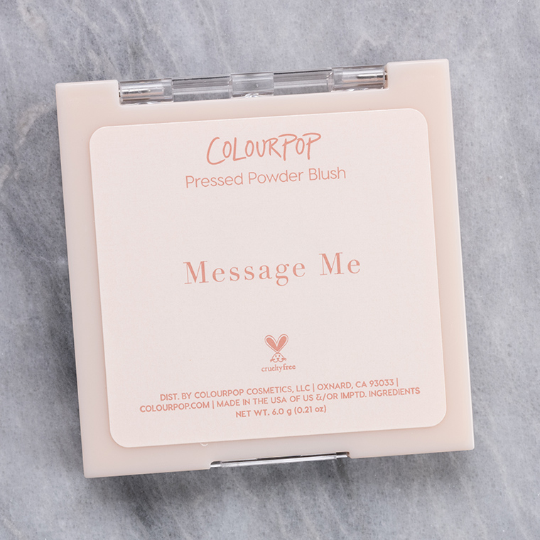 ColourPop Message Me Pressed Powder Blush