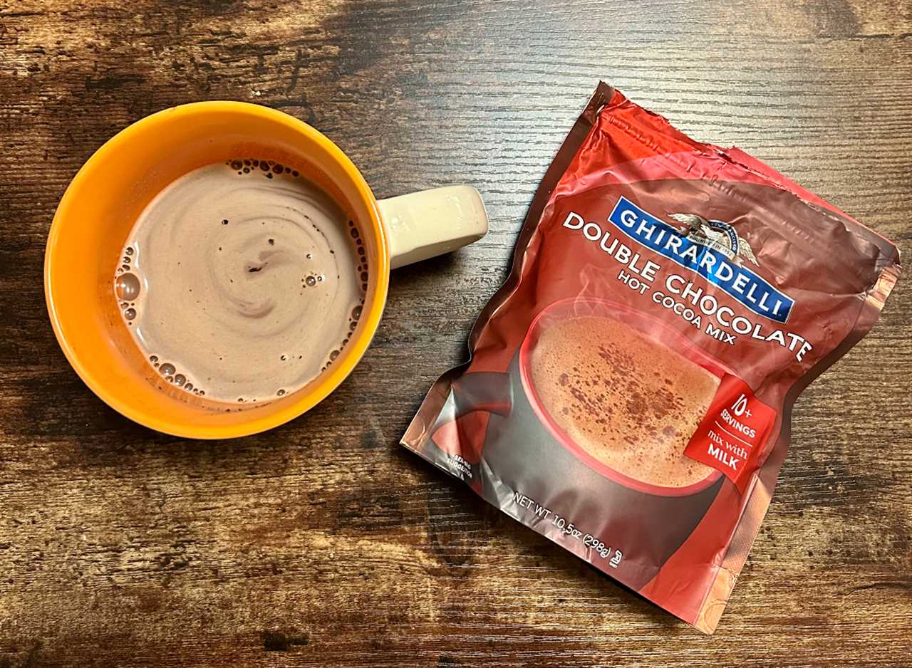 ghirardelli double chocolate hot cocoa