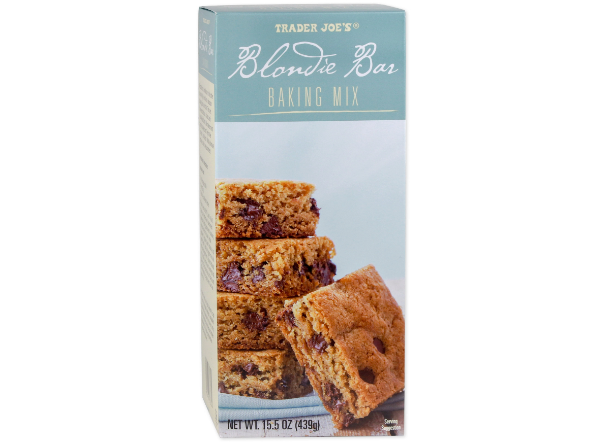 trader joe's blondie bar baking mix