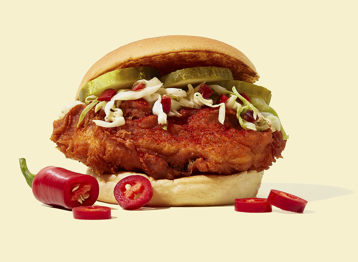 Shake Shack Hot Chicken Sandwich