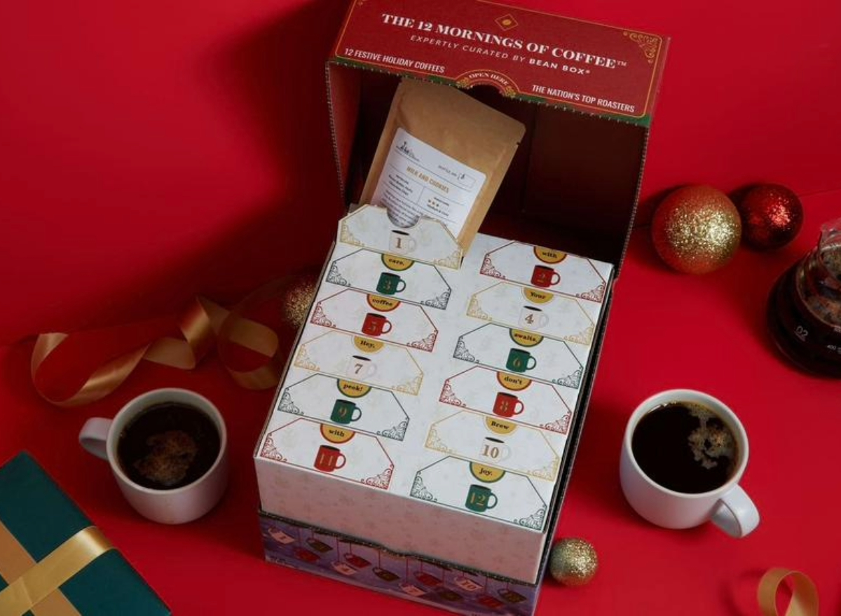 12 mornings of coffee advent calendar