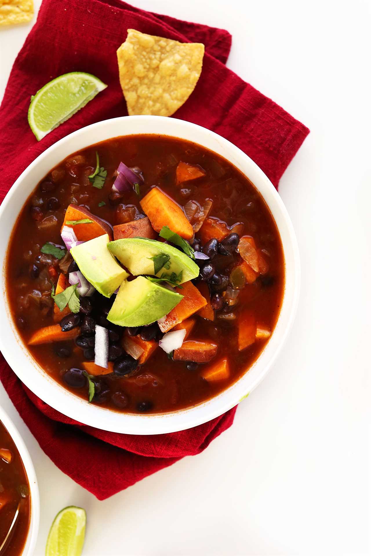 sweet potato black bean chili