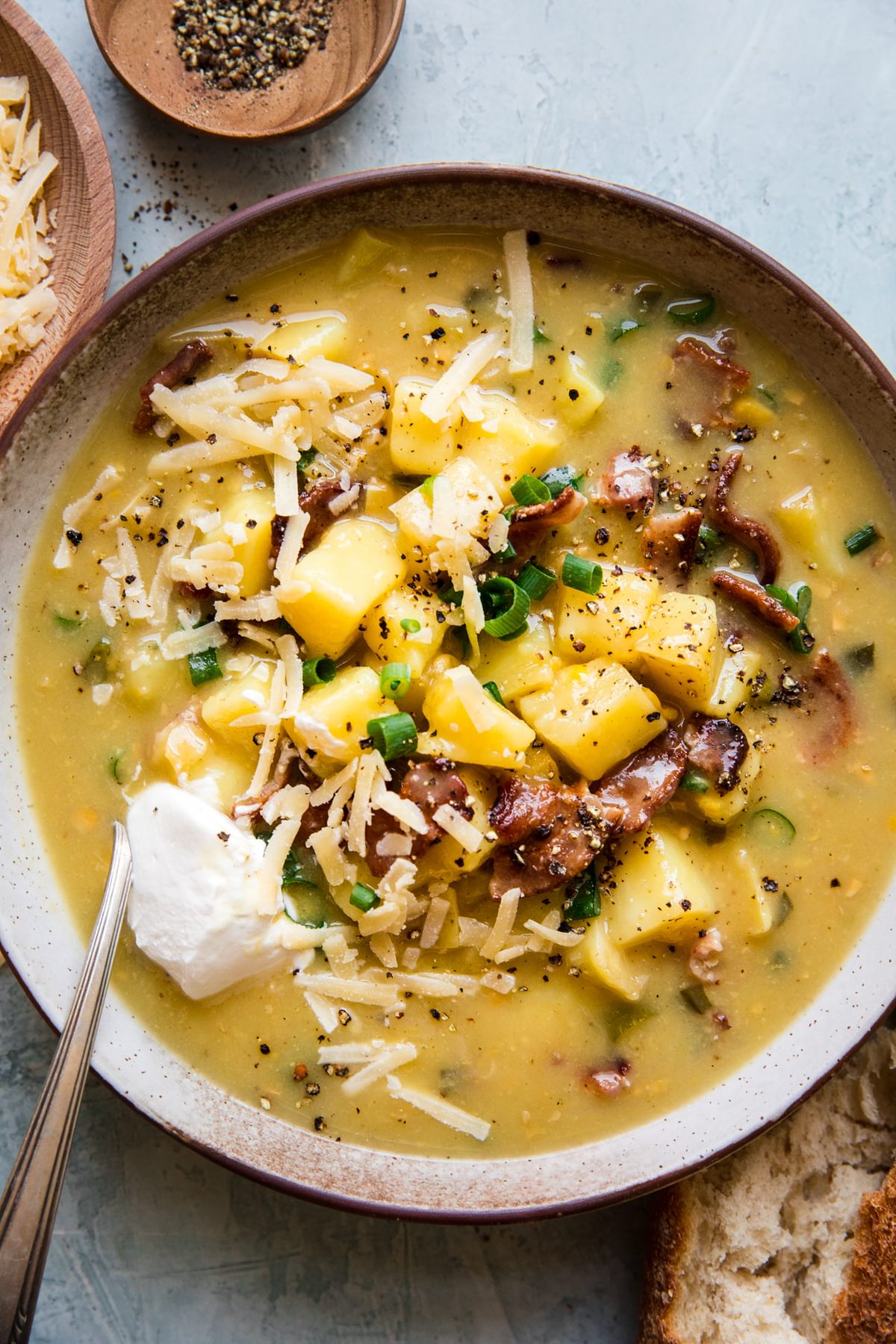 potato and corn chowder