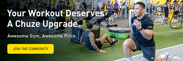 Your workout deserves a Chuze upgrade! Awesome gym, awesome price. Join the community!