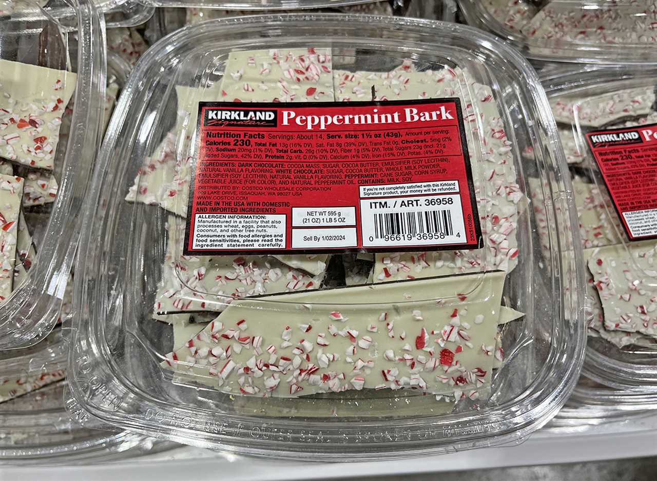 Kirkland Signature Peppermint Bark