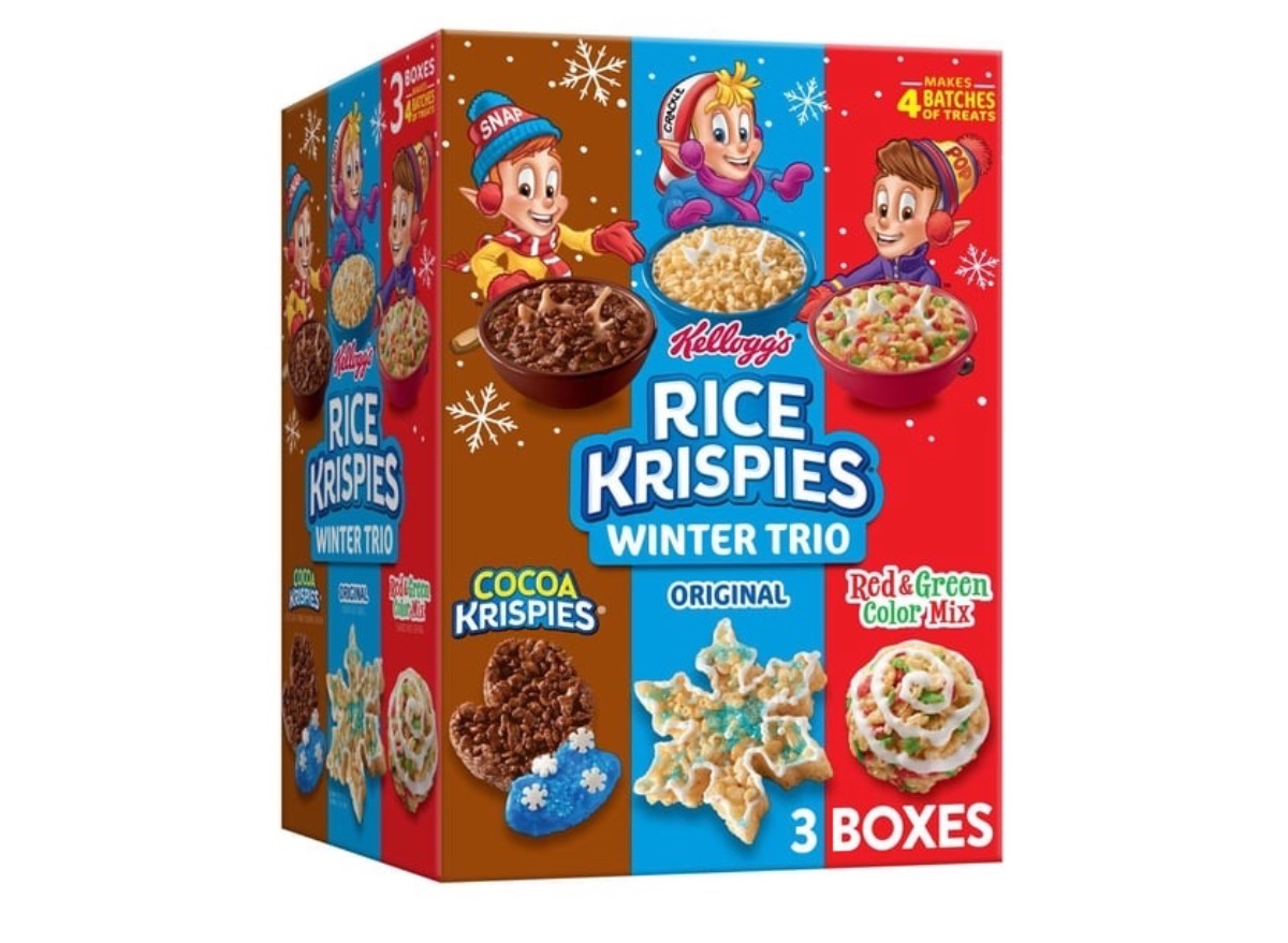 rice krispies winter trio