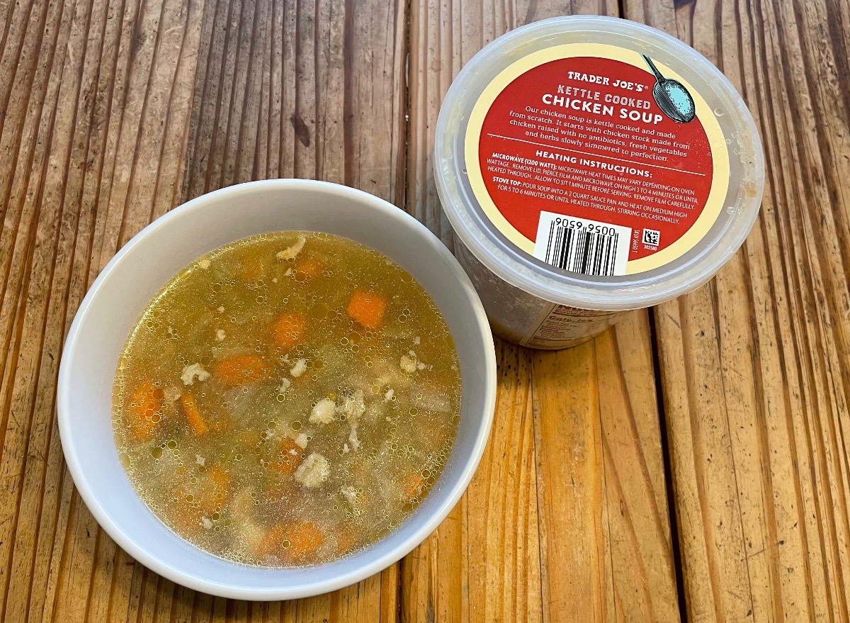 trader joe's kettle cooked chicken soup