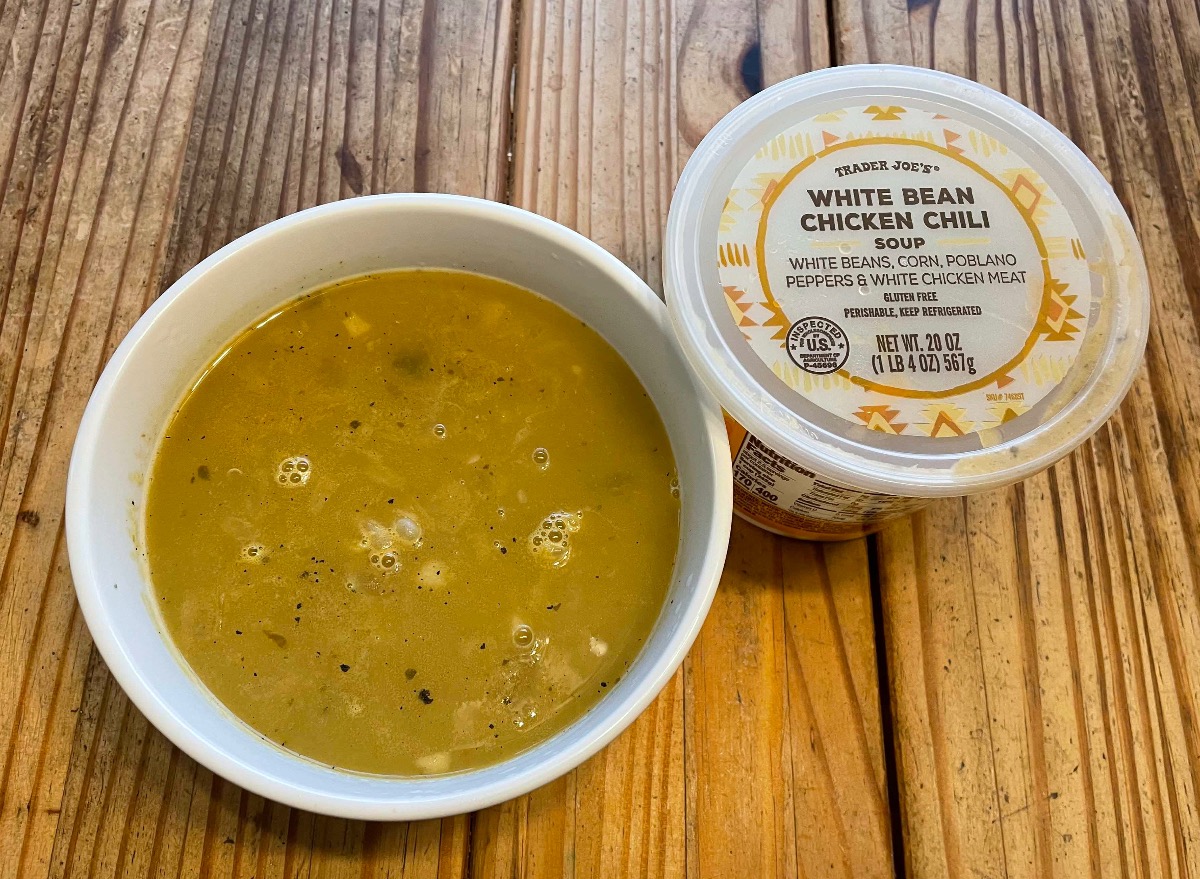 trader joe's white bean chicken chili