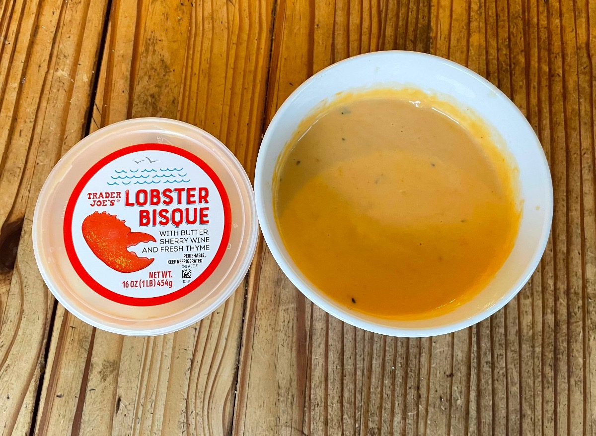 trader joe's lobster bisque