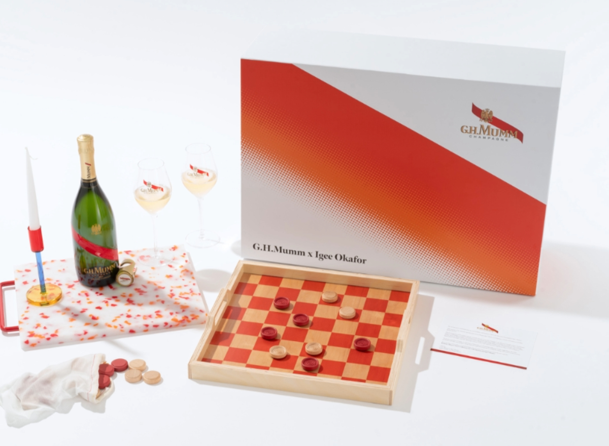 G.H. Mumm gift set