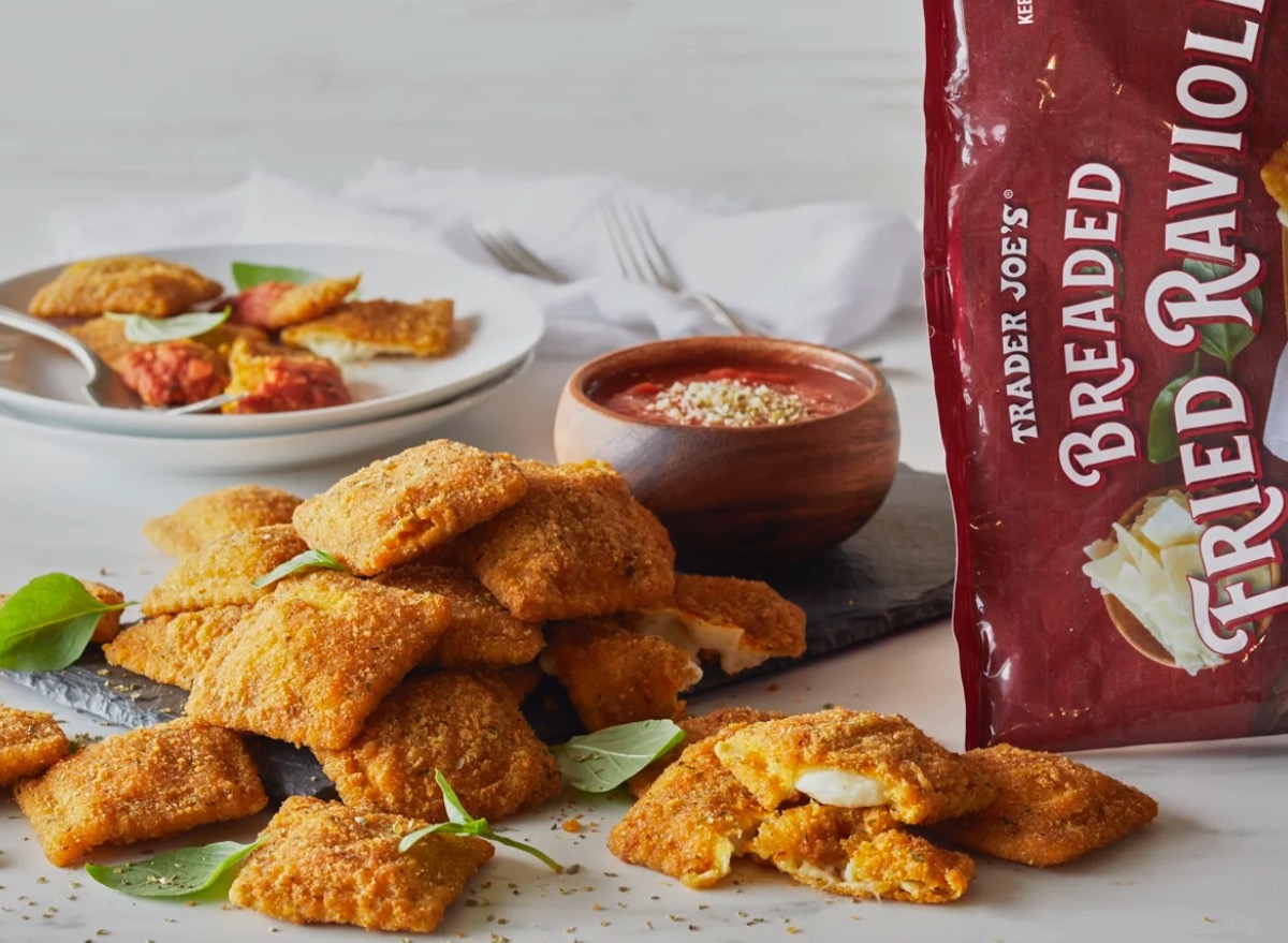 trader joe's breaded fried ravioli