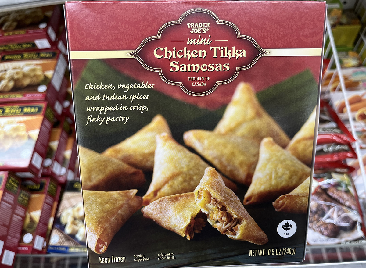 Mini Chicken Tikka Samosas from Trader Joe's