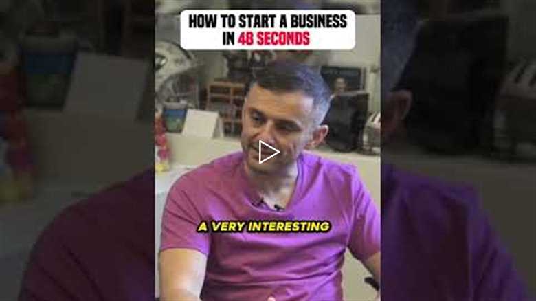 48 seconds on creating a business!