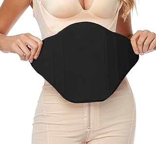Moolida Lipo Foam Compression Ab Board Post Surgery Abdominal Board Liposuction Black