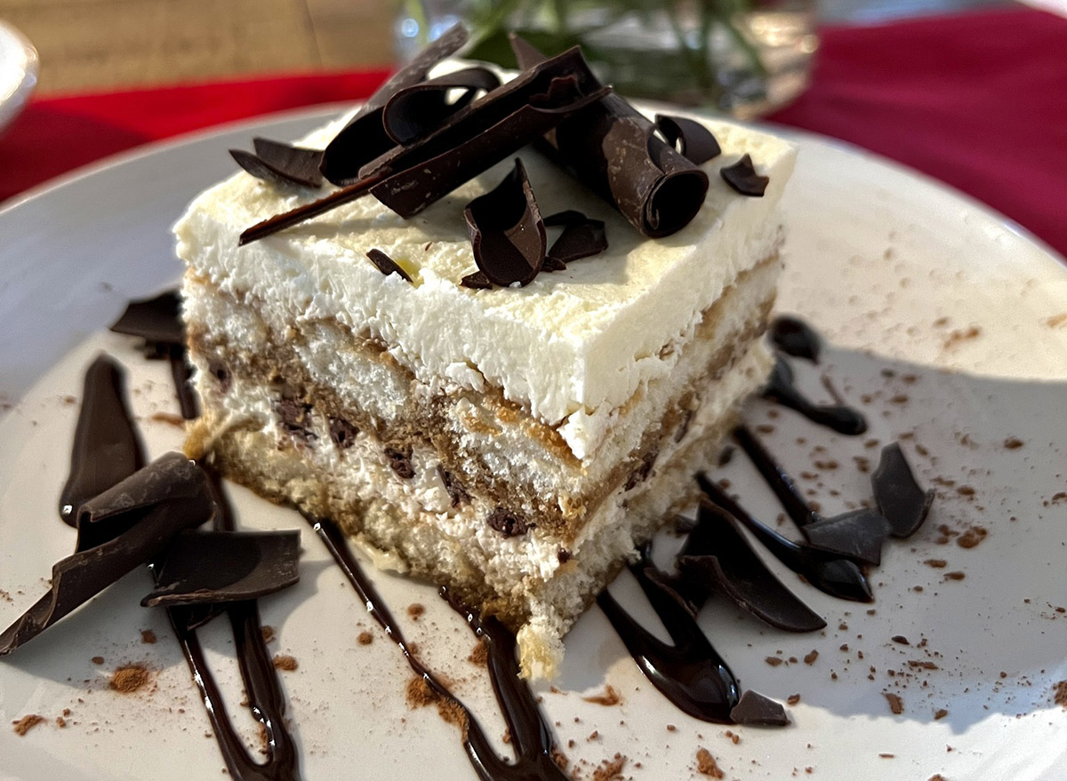 Carrabba's tiramisu