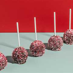 peppermint mocha cake balls